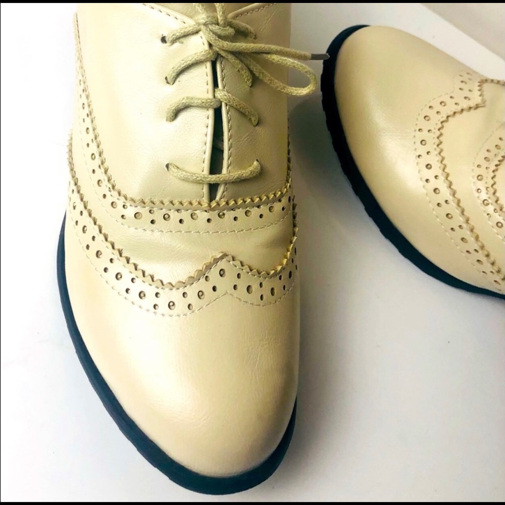 Vintage Style Vero cuoio leather lace up Shoes | Size :39 - Picture 2 of 3